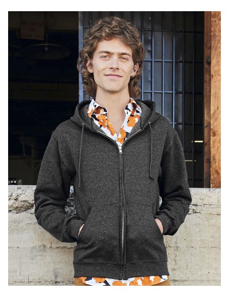 JER-0S993M0-Nublend® Full-Zip Hooded Sweatshirt 2